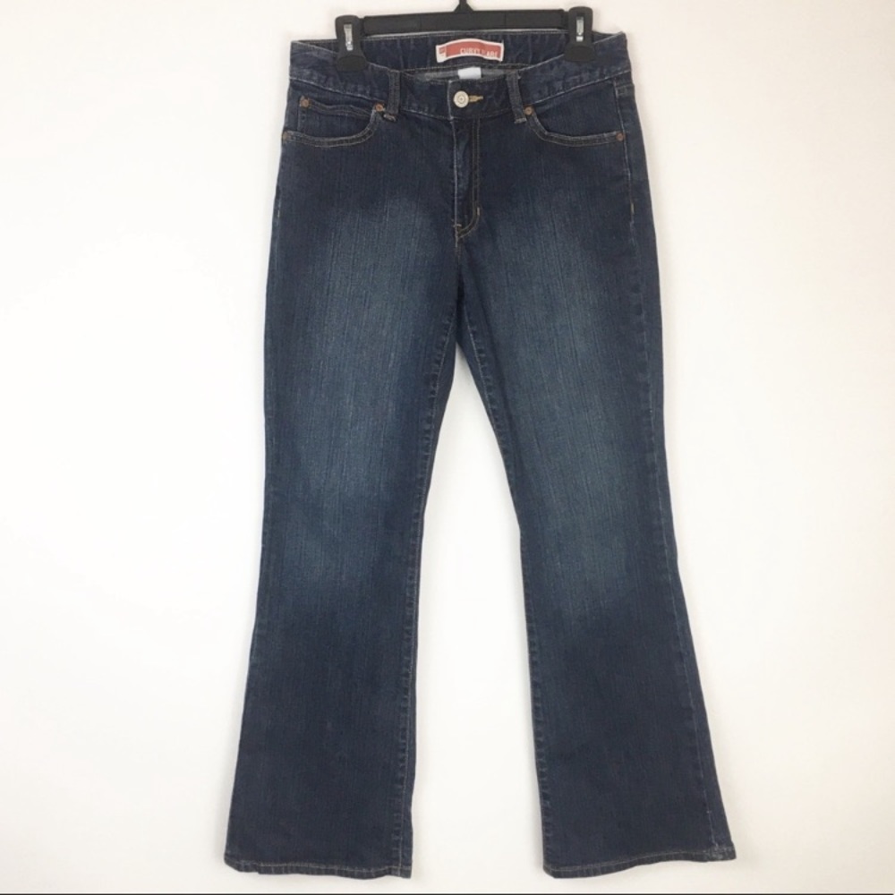 Gap Curvy Flare Dark Wash Jeans Size 10A